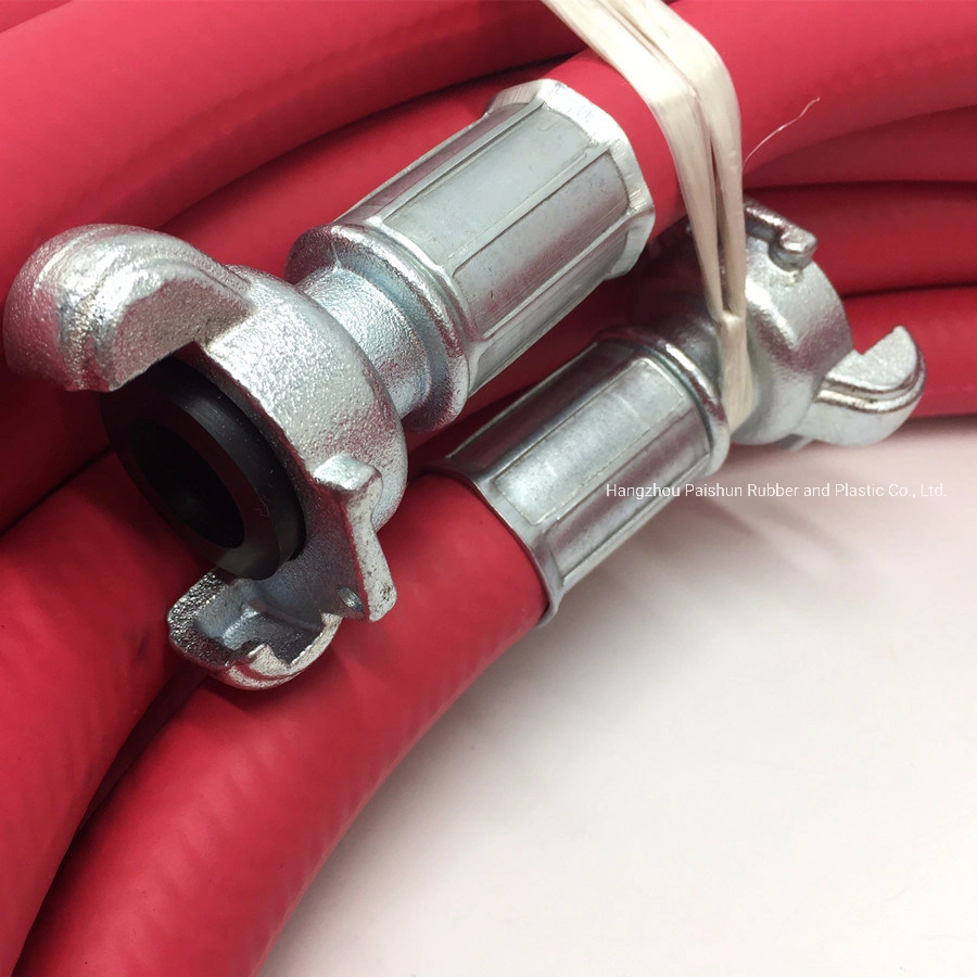 Red 50 FT 3/4 Rubber Air Jackhammer Hose for USA Market