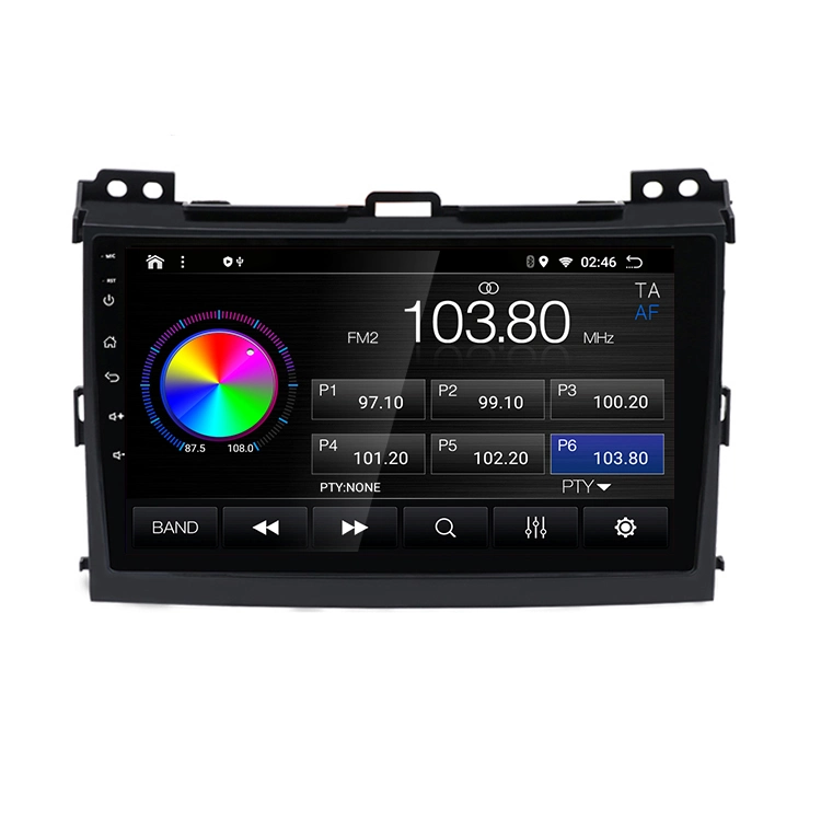 As vendas de 9" com sistema Android Full touch capacitiva de suporte de tela GPS Car DVD de vídeo