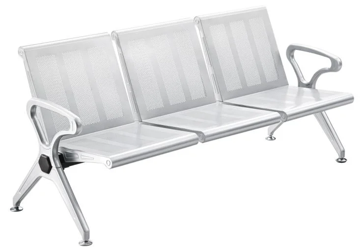 Manufacturer Steel Frame Outdoor Airport Conference School Public Hospital Waiting Room Accompany Chair Bench