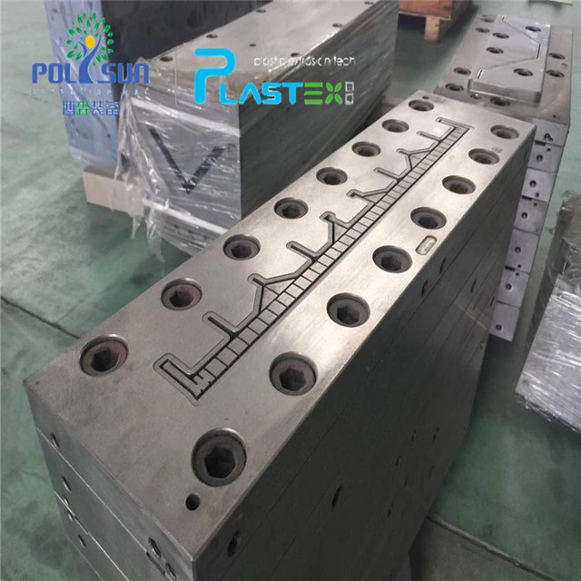 Plastic Door PVC Profile Making Machine Extrusion Mould Extrusion Tooling 3cr17nimov Material