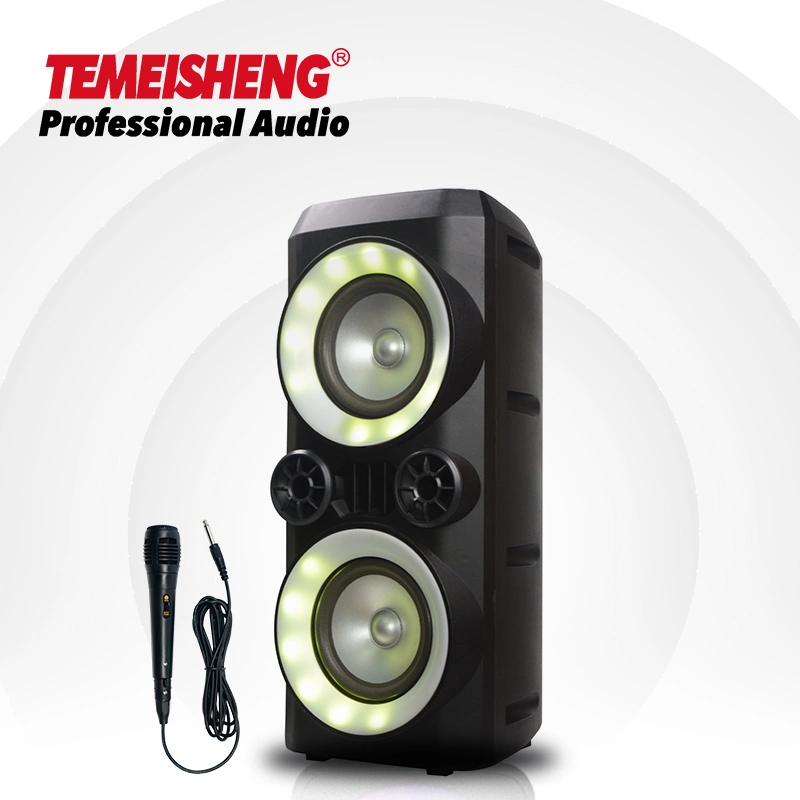 Temeisheng TMS-608 Nouveau produit Haut-parleur multifonction DJ Lights Haut-parleur mobile Enceinte TWS Box