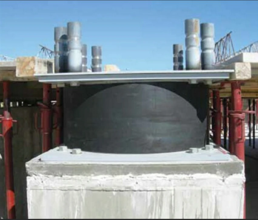 High Damping Seismic Isolation Bridge and Building Hdr Bearing