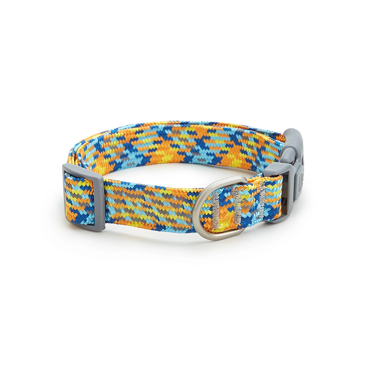 Spupps Nuevo ajustable personalizado Reflective Nylon transpirable cincha Perro Pet Collar