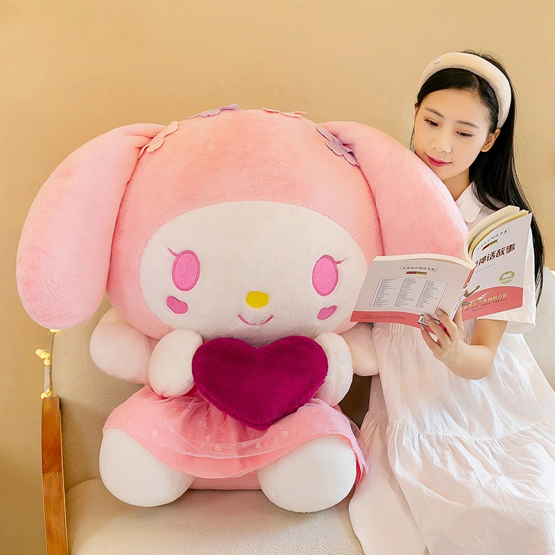 Funny High Quality Custom Plush Soft Toys Animal Kuromi Melody Confession Series for Gift