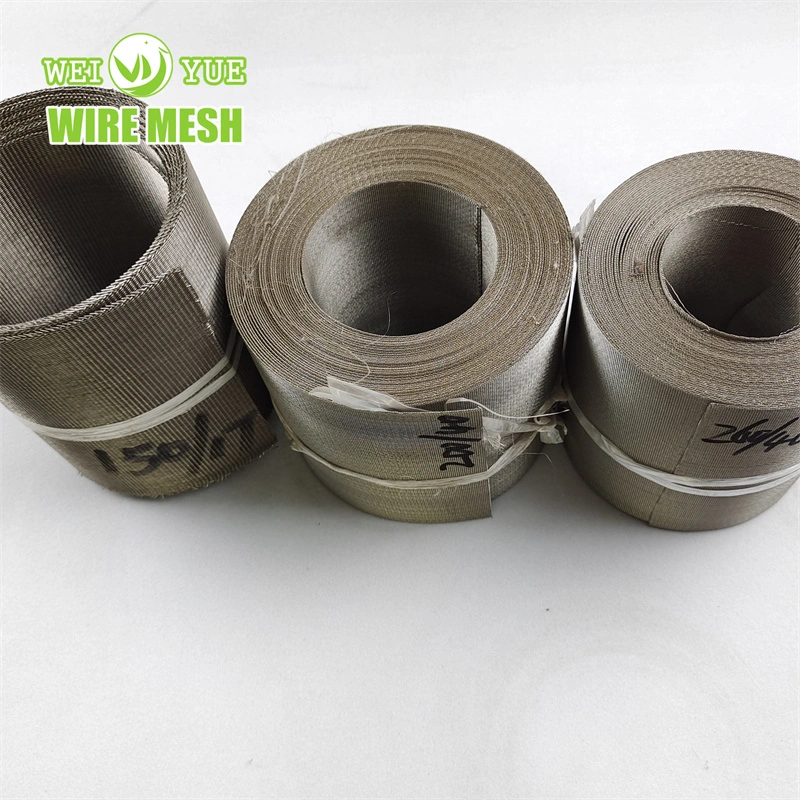 300*40 Stainless Steel 304 Reverse Dutch Weave Filter Screen Belt Wire Mesh for Plastic Extruder