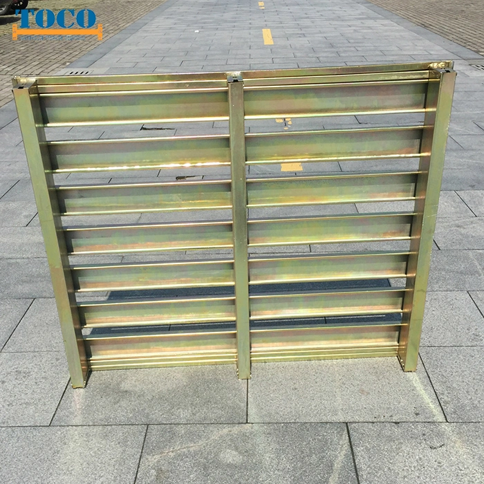 China Manufacturer Single Faced Heavy Duty Metal Pallet with Non-Skid Surface