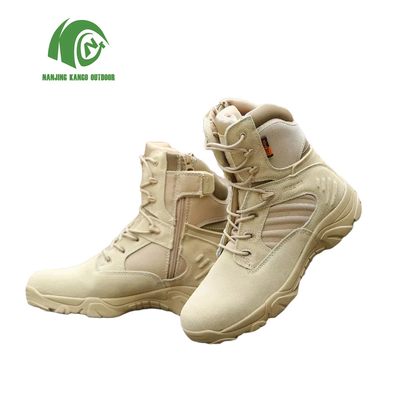 Kango personalizado estilo militar Zapatos Casual Botas de senderismo al aire libre Calzado