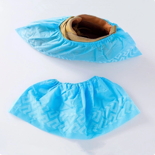 High-Quality Disposable PP Non-Woven Printing Cover Anti-Skip Shoe Cover