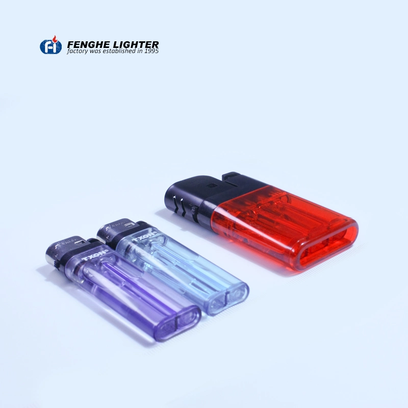 High quality/High cost performance  Specially Designed Wide Flint Plastic Cigarette Lighter