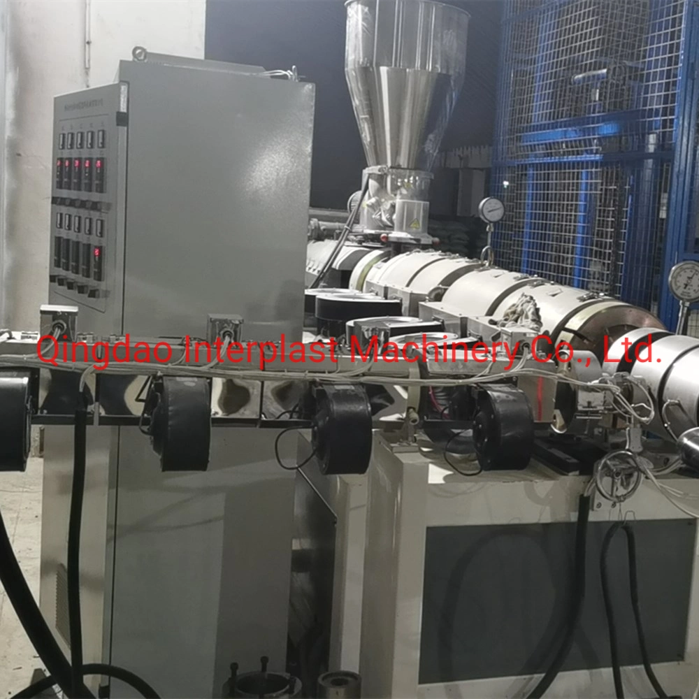 400-1600mm Plastic HDPE/PP/PVC/PPR Glassfiber Hollow Wall Winding Pipe Machine with 45 Extruder Clading Inside