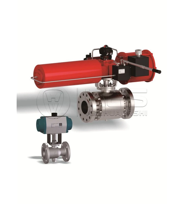 Three Position Rack&Pinion Pneumatic Actuator Double Acting