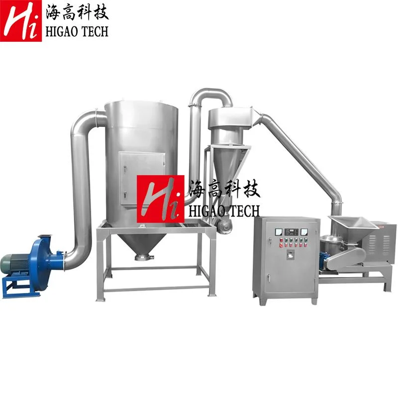 Electric Feed Mill Wet and Dry Cereals Grinder Grinding Machine for Chemical Application