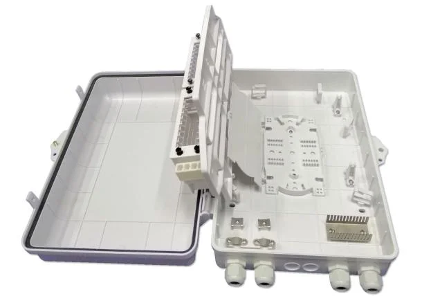 Fiber Optic Terminal Box Otb-P030 Termination Box FTTH Box Plastic 1*8 or 1*16 Splitter Terminal Box