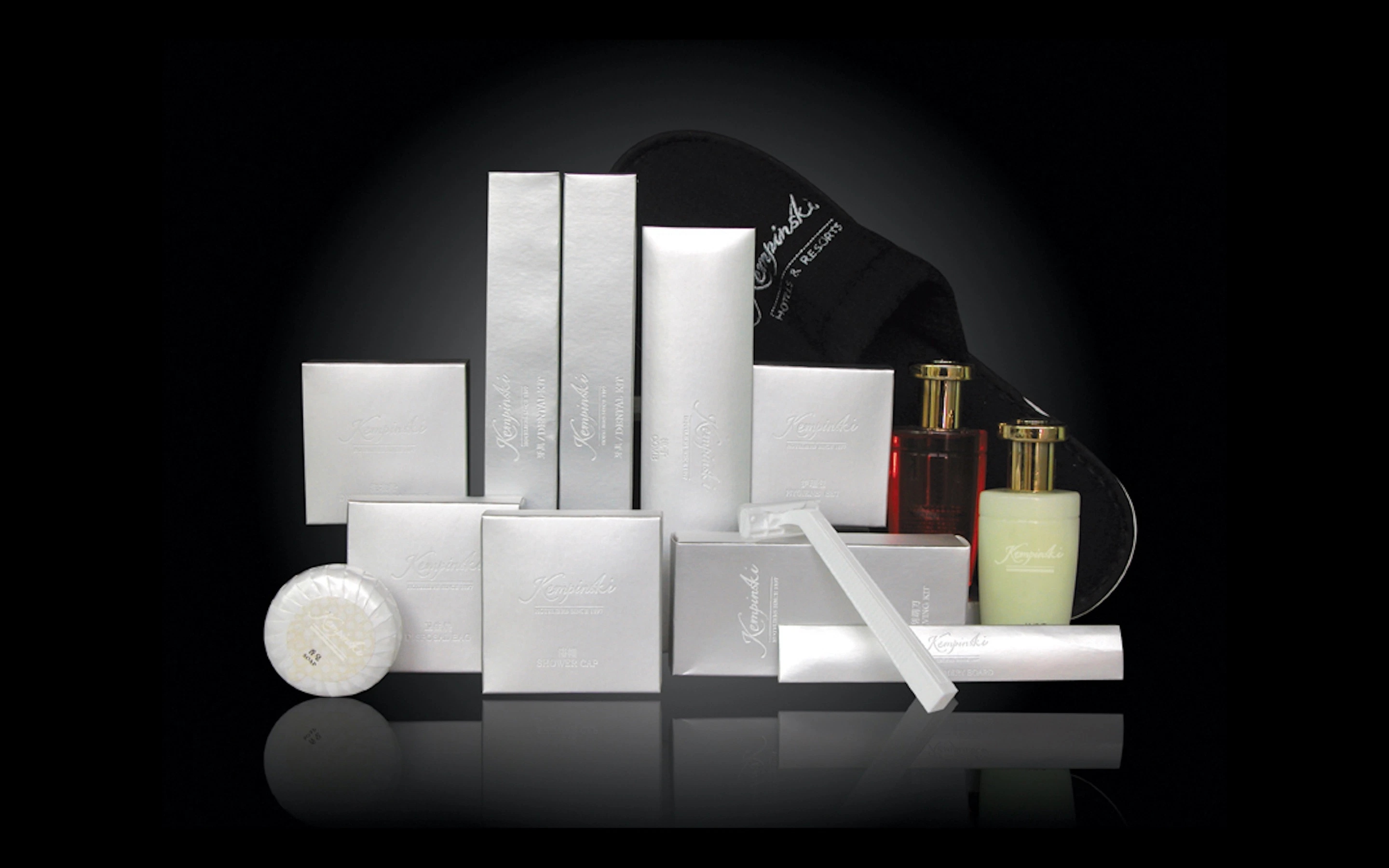 Shenone 5 Star Customized Wheat Straw Material Biodegradable Disposable Hotel Amenities Cosmetics Set