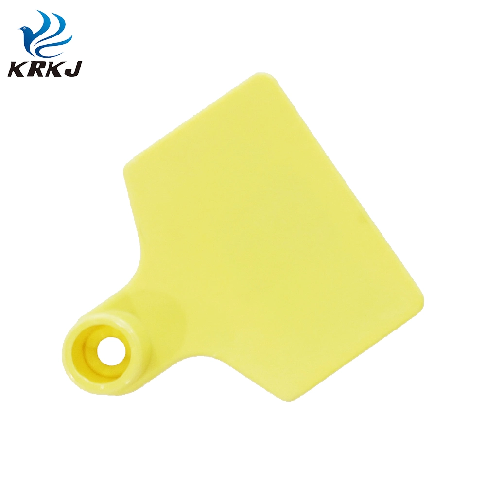 UV Resistant RFID 860 MHz UHF RFID Animal Goat Cow Ear Tags with Laser Printing Numbers