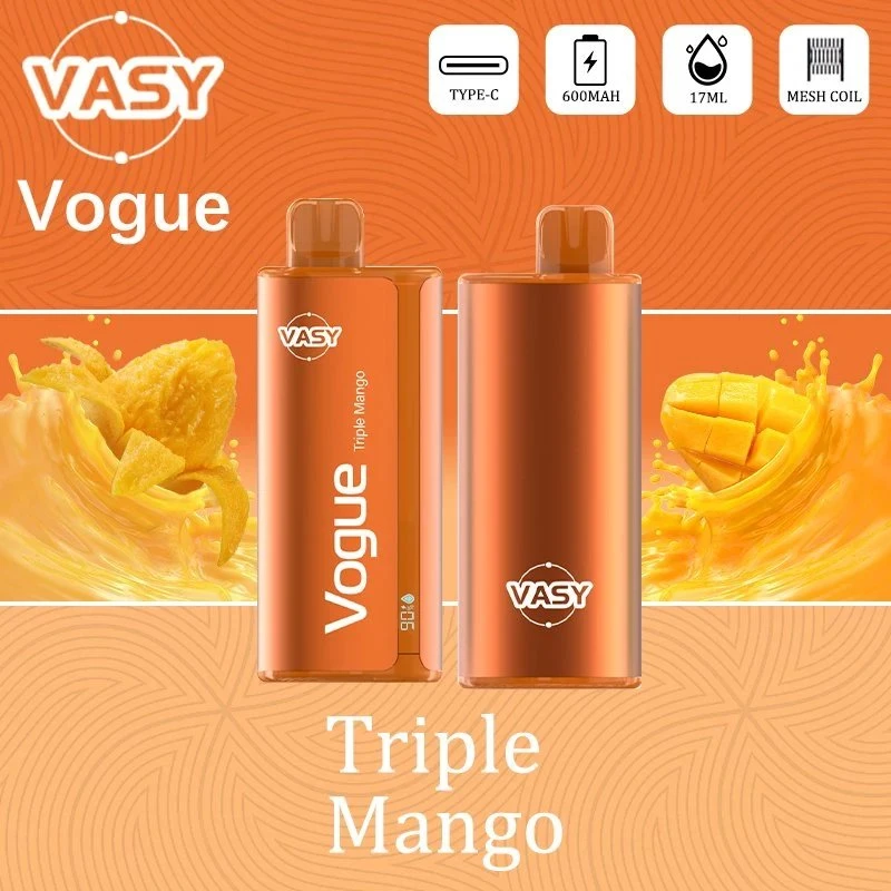 Оригинальный одноразовый Vape Vasy Vogue 7000 Puffs оптовой E прикуриватель первого ряда сидений