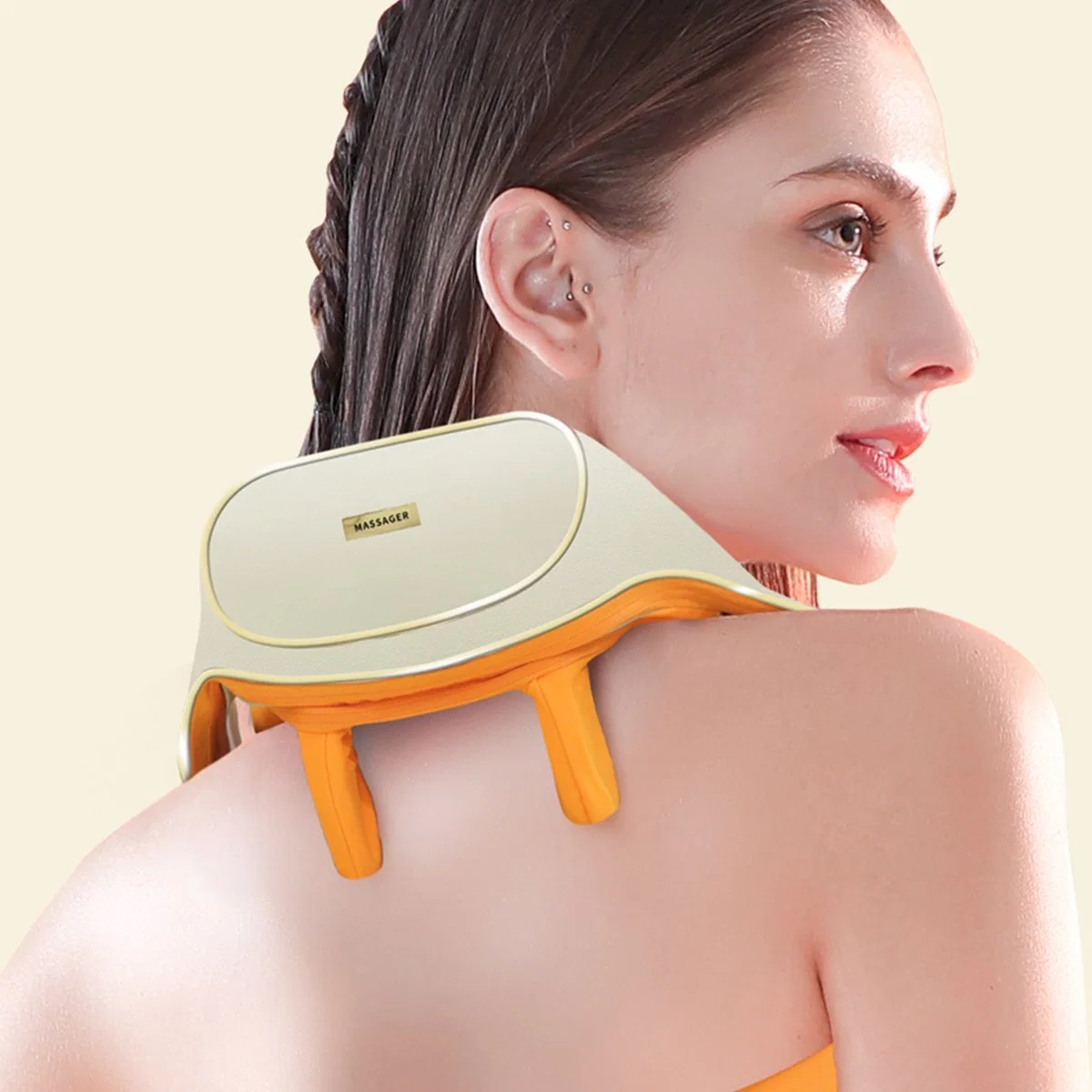 Hot Selling Neck Shoulder Massager Vibrate Massager Pillow with Private Label