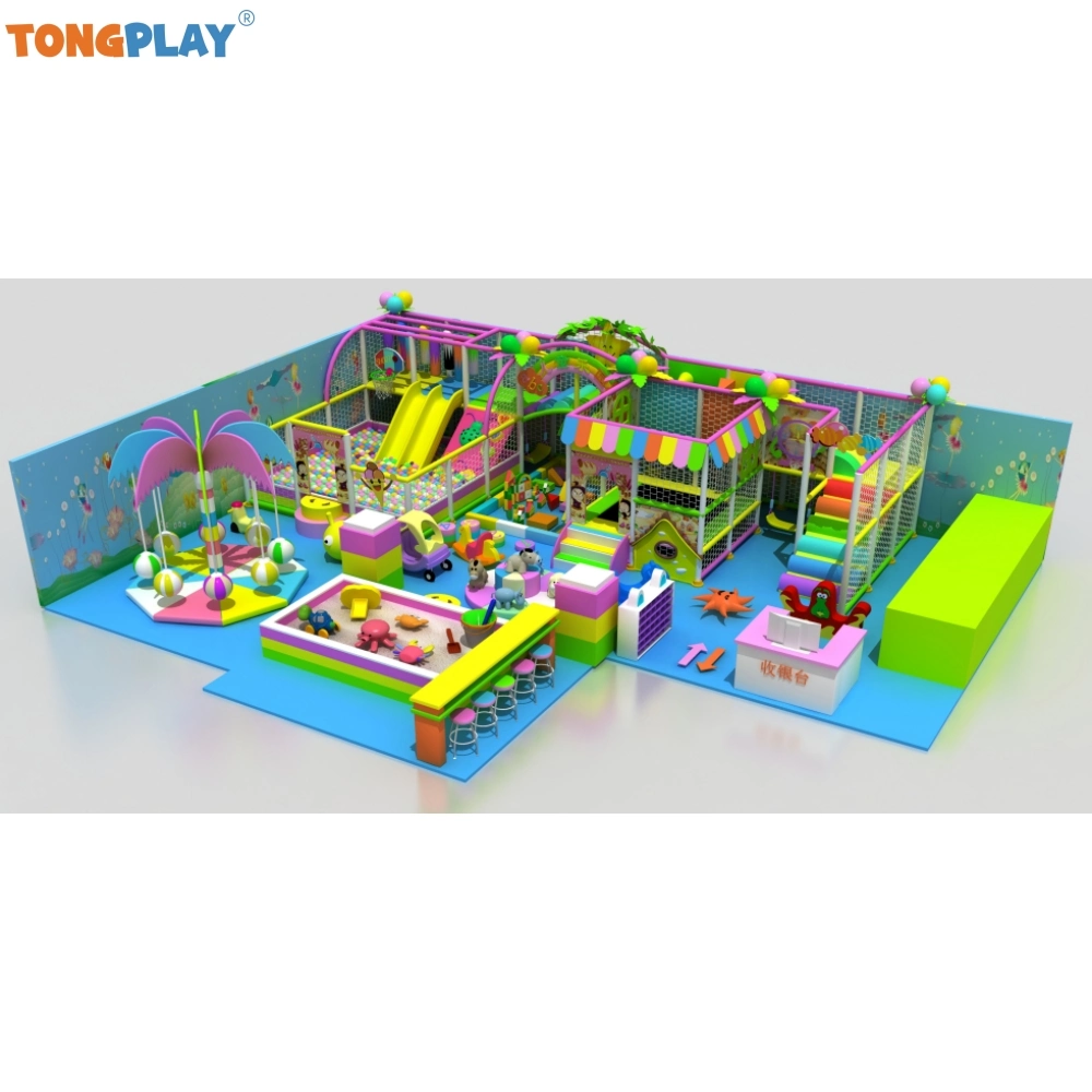 Naughty Castle Customization Indoor Slide Playground Adventure Park Kids Play Center