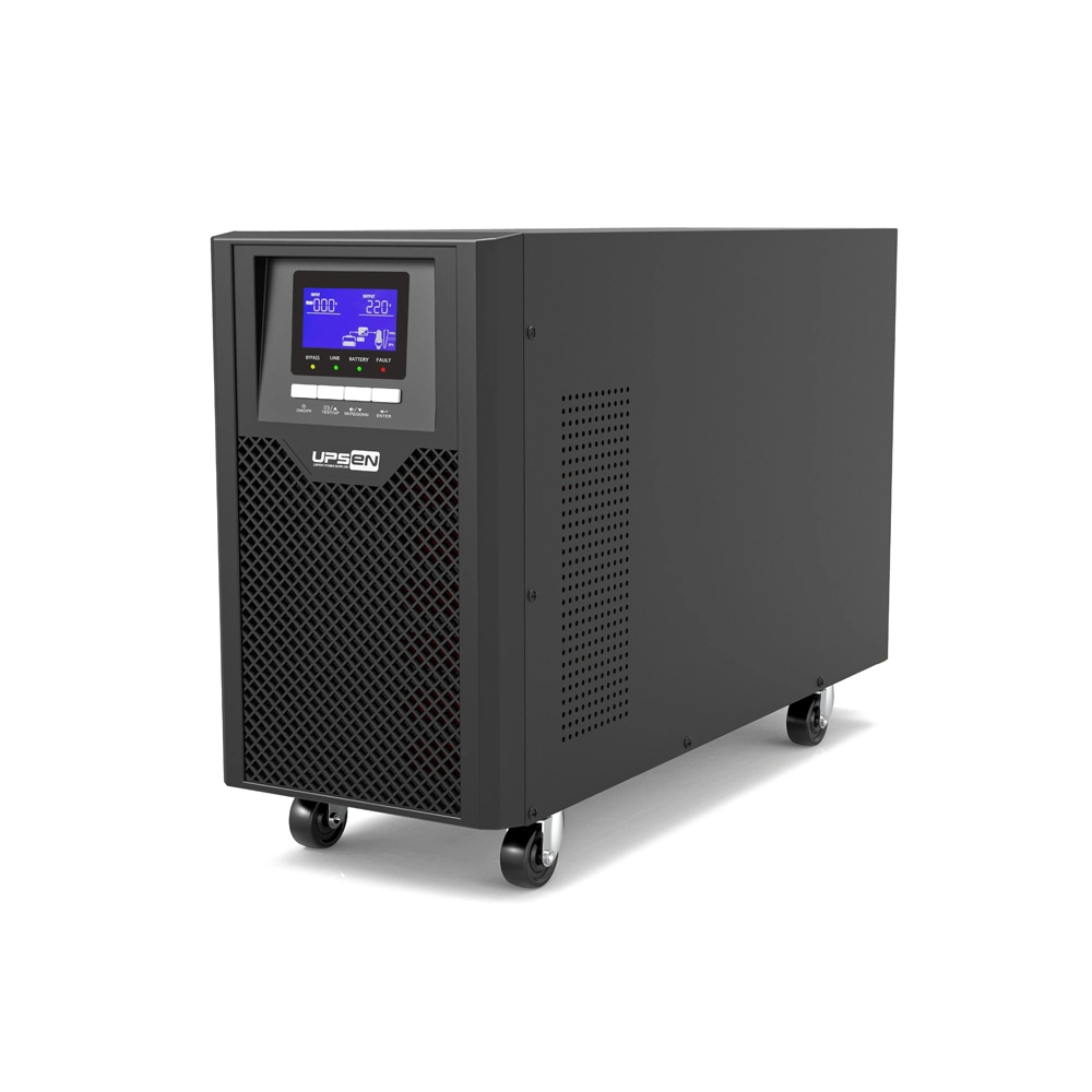 230VAC 50Hz Ture Pure Sine Wave IGBT Online UPS 10kVA / 9kw Inbuilt 16PCS 12V 7ah Batteries with Terminal Block Connection with TUV CE Certificate