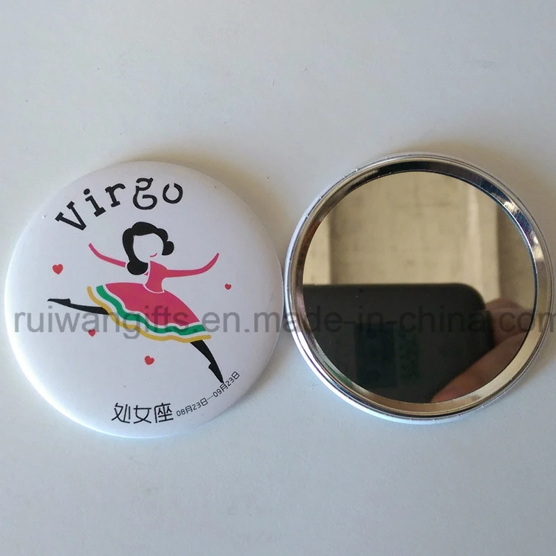 Logo Personalized Mini Pocket Mirror, Cheap Prmotional Gifts