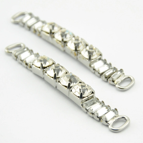 Wholesale/Supplier Crystal Stone Fashion Accessories Buckle for Shoe for Garment