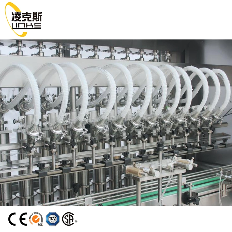 5L Edible Oil Bottle Filling Capping Sealing Machine