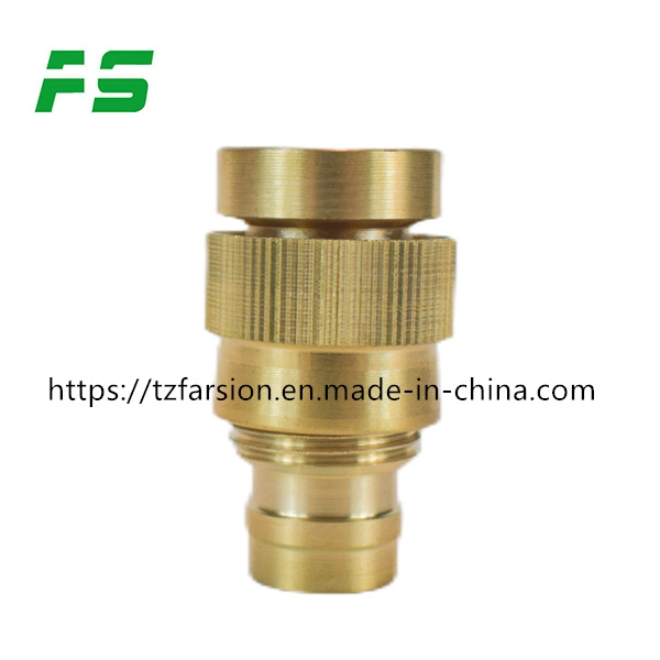 2PCS Combine Unit 1/2inch Female Thread 16mm Barbed End Brass Garden Water Hose Quick Connector