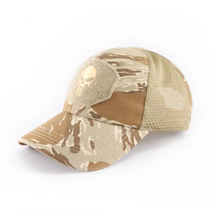 High Quality Full Fabric Multi-Panel Women Military Style Hat Army Style Cap