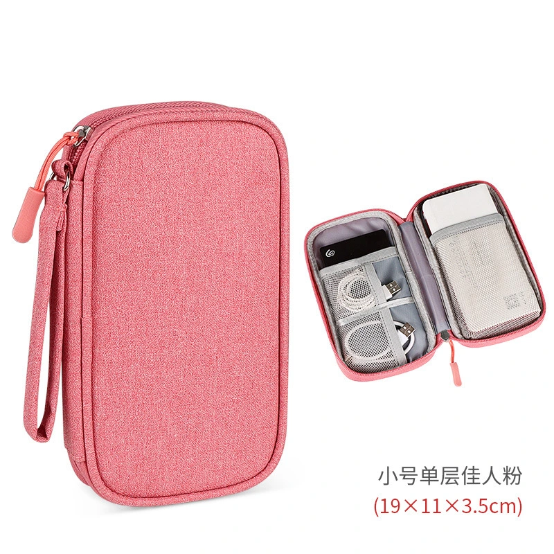 Multifunctional Digital Parts Power Bank USB Flash Hard Disk Cable Protective Jacket Storage Organizer Pouch Bag Case