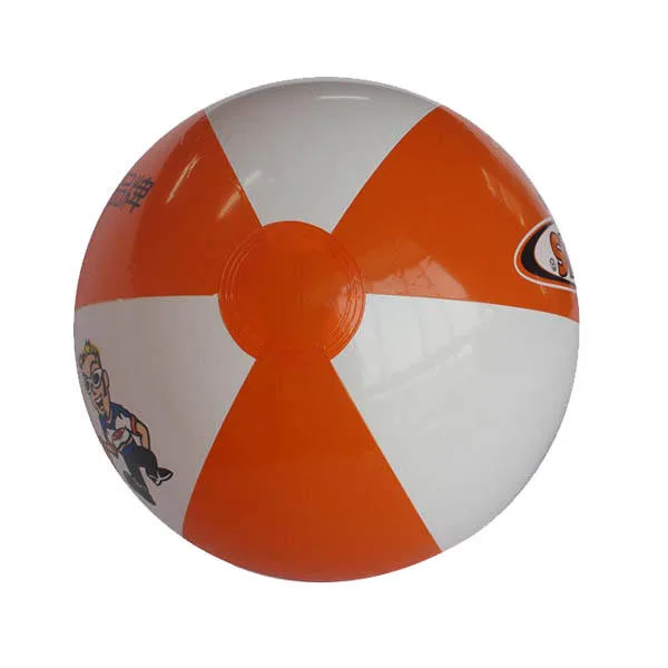 40cm Custom Logo Druck Aufblasbare PVC Beach Ball