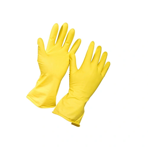 Chemical Industrial Black Latex Work Gloves