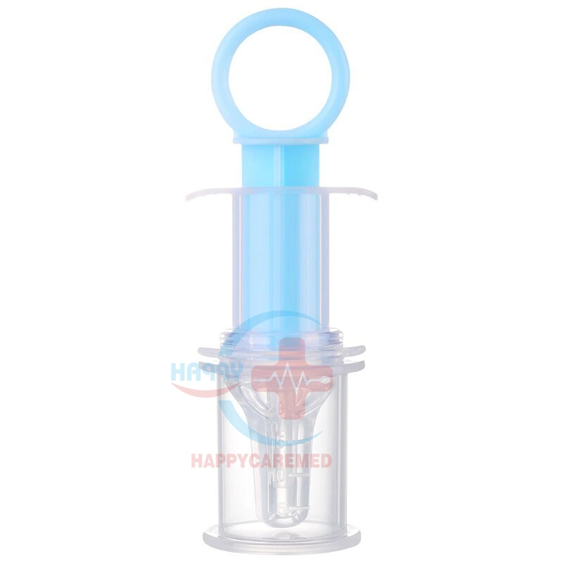 Hc-R074D Silicone Nipple Pet Liquid Syringe Feeding Pet Needle Feeder Puppy Feeding Syringe Pet Push-Type Medicine Feeder Kit