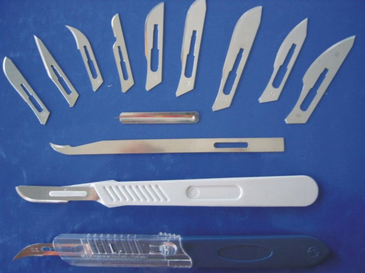 Disposable Medical Carbon Steel Surgical Blades CE ISO