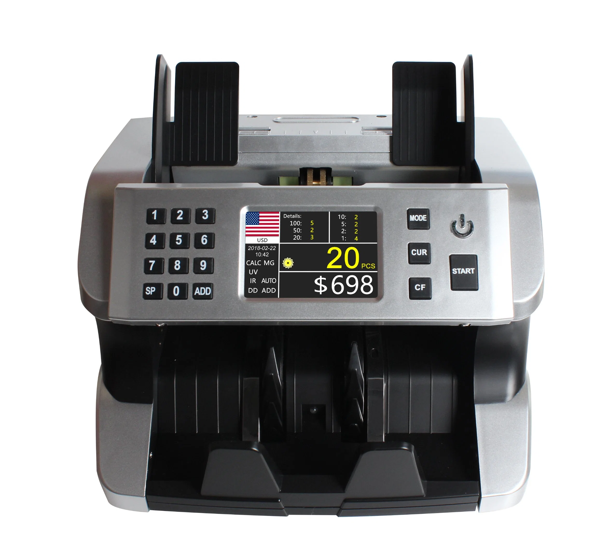 Al-185 Bill Add to Cash Machines Banknote Counter Money Detectors