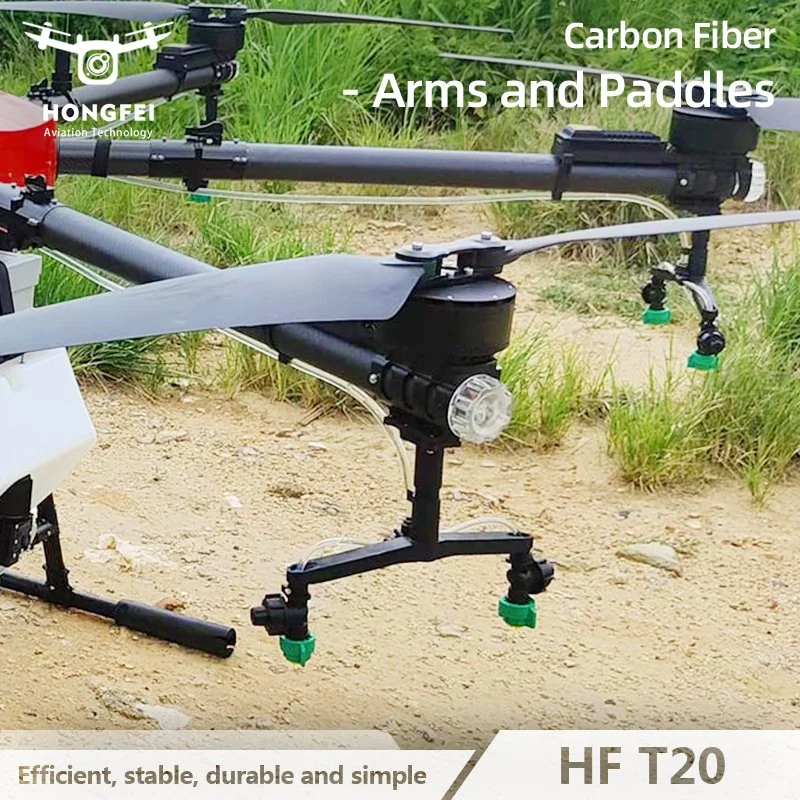 Professional 20 Liter Spraying Agricultural Uav Folding Agriculture Drone with GPS Positioning