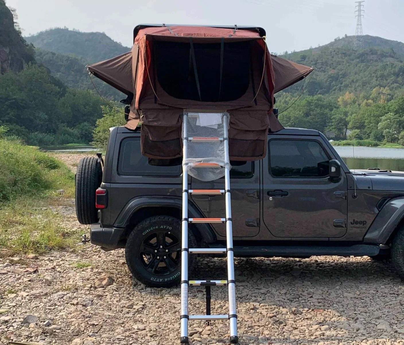Hard Shell ABS Car Side Open Rooftop Roof Top Tent