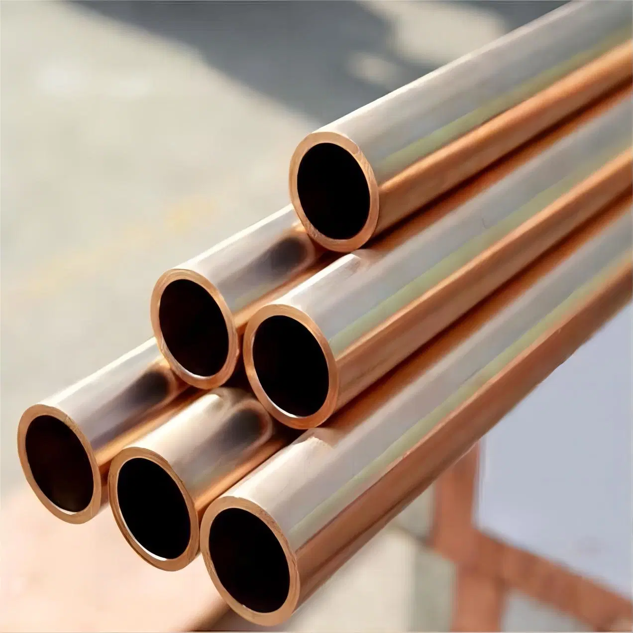 ASTM C46400 Manufacture Price Customized Size Naval Brass Pipe Tin Brass Tube