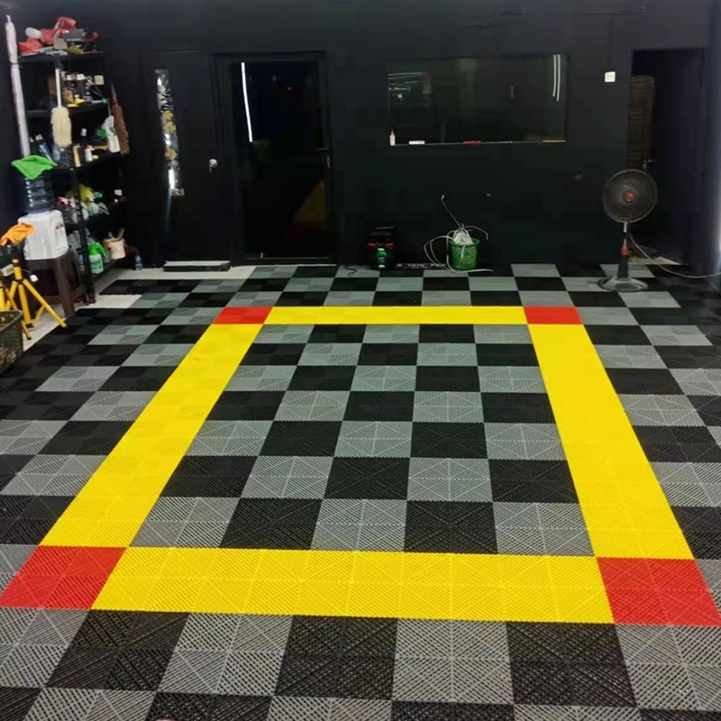 Car Wash/Workshop Floor Tiles Interlocking Plastic Garage Floor