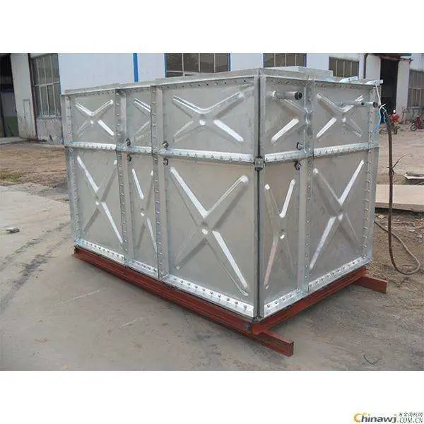 Large Volume Galvanized Steel Welded Panel Water Storage Tank 500m3