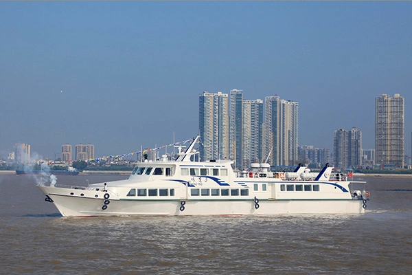 China Builder 48m Steel Hull 260 Passenger Crew High Speed Ferry Ship for Sale