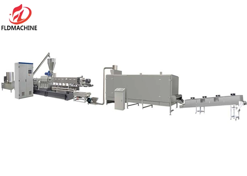 Water Cooling Stainless Steel Twin-Screw Reconstituted Rice Making Machine