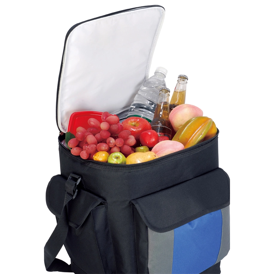 Promotion Competitive Polyester Colored Camping Ice Outdoor Trolley Cooler Bag