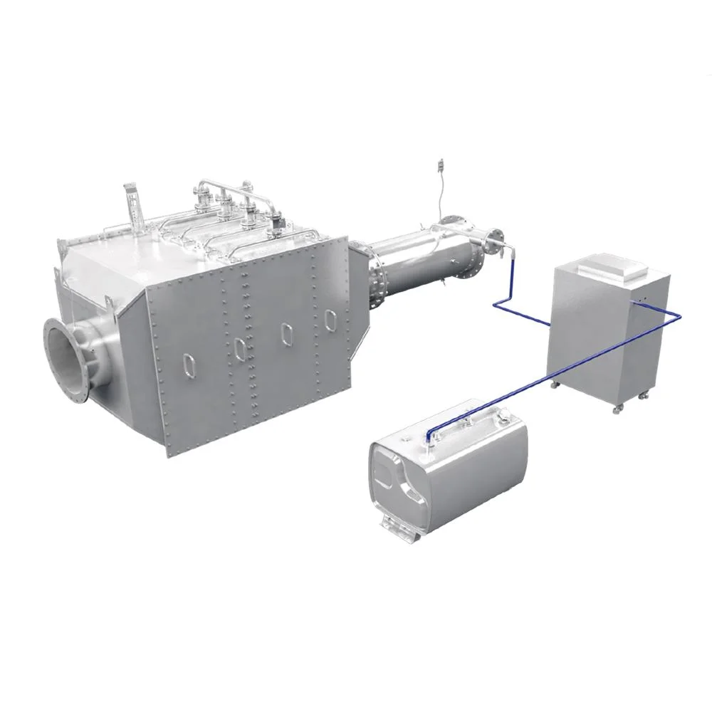 High Efficiency Standby Engine/Stantionary Source/Marine Engine Waste Gas Conversion and Treatment System