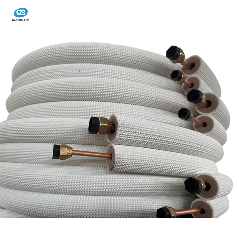 Air Conditioner Pipe Kit Insulated Copper Piping