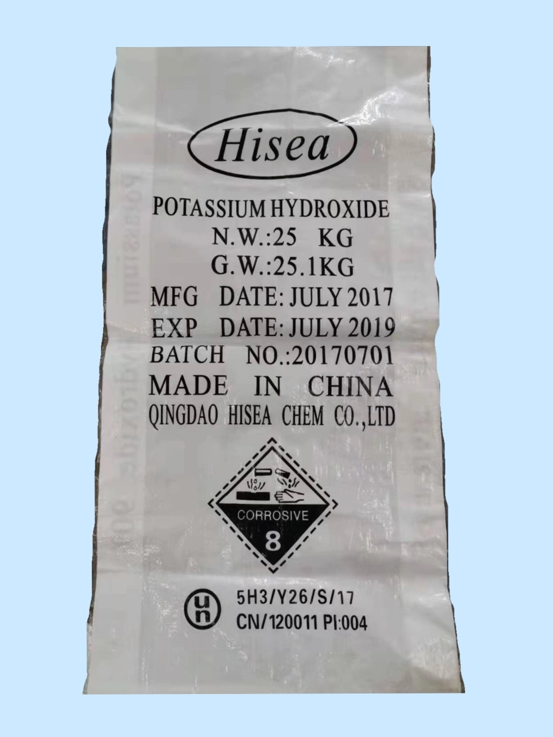 Caustic Potash (KOH) Potassium Hydroxide 90%Min