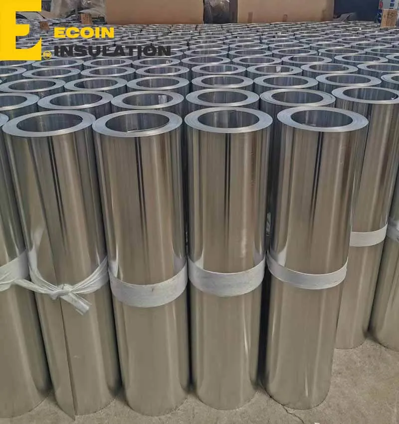 Smooth Aluminum Cladding for Duct Insulation 0.6mm Sheet