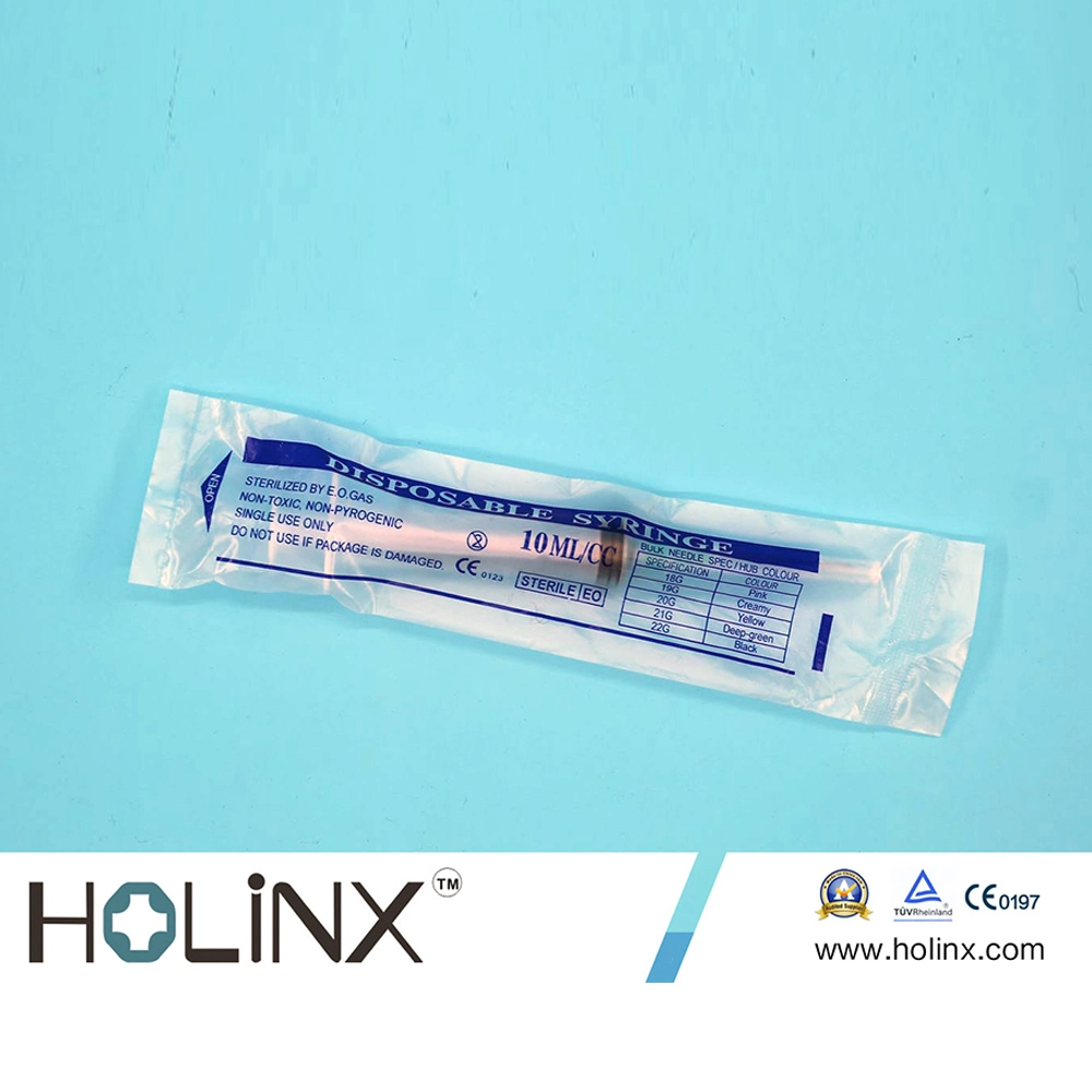 Plastic Medical Polybag Packaging for Syringe/Needle