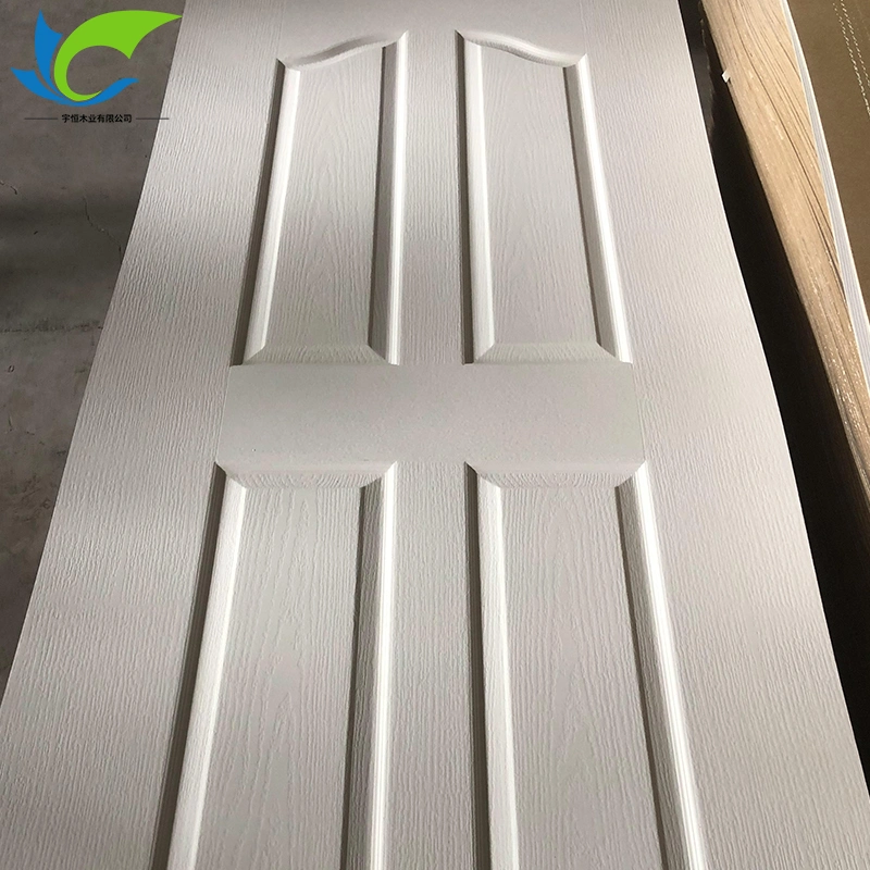 Smooth One Panel Molded Primed White Color Door Skin Price Interior Door Yh-001