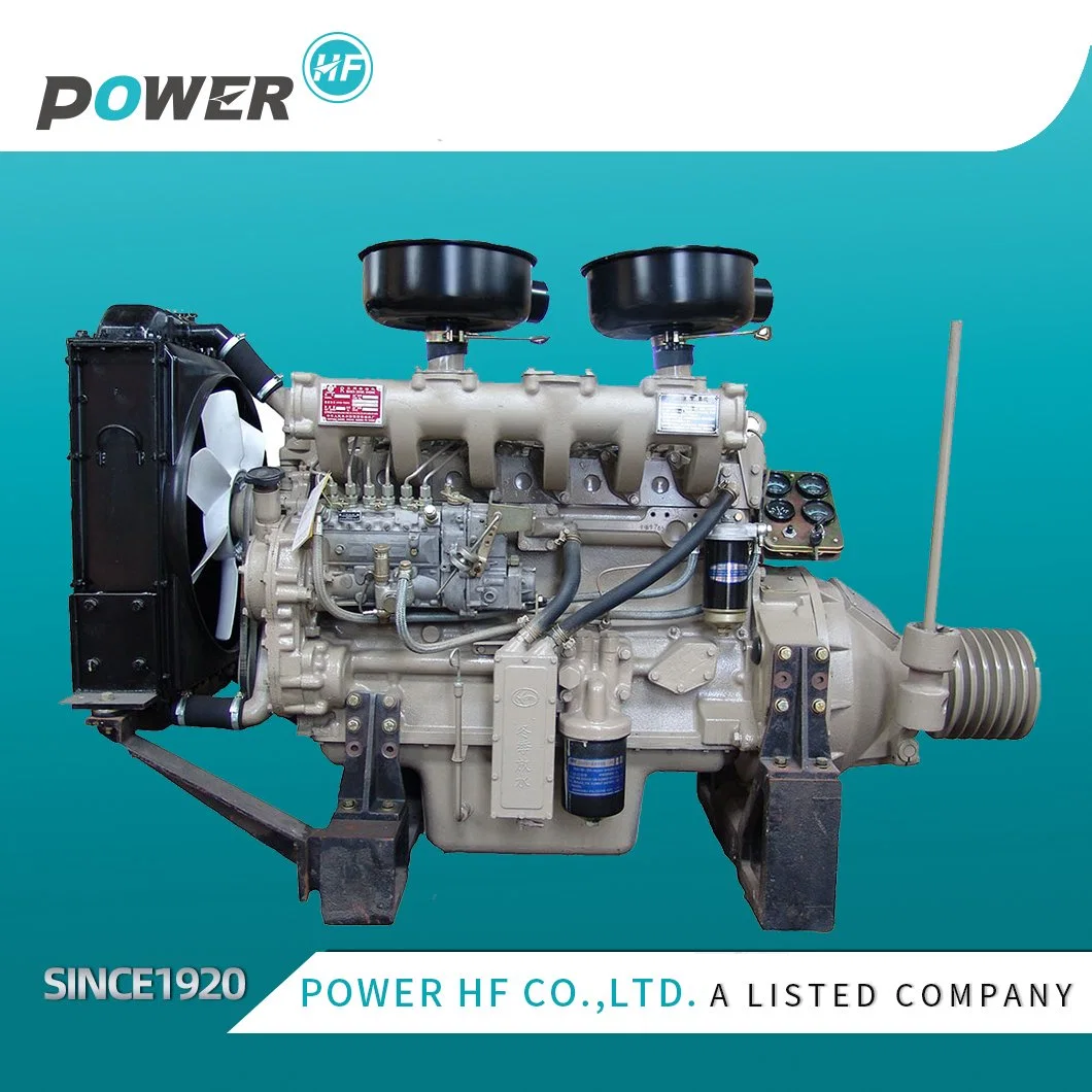 4-Stroke 2 Cylinder Industrial Electric Diesel Engine for Stationary Equipment and Tractor