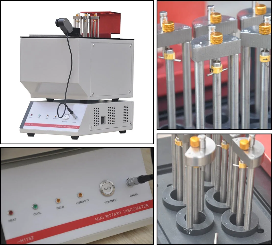 Mini-viscosimètre rotatif MRV température de pompage de l'huile moteur entièrement automatique Testeur